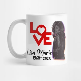 Lisa Marie Presley R.I.P Heartbreaker 1968- 2023 t shirt, coffee mug, hoodie, phone case, apparel T-Shirt Mug